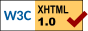Valid XHTML 1.0 Strict